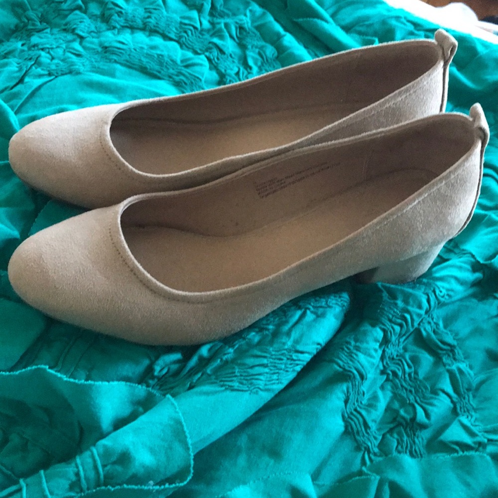 Universal Thread Microsuede Block Heels